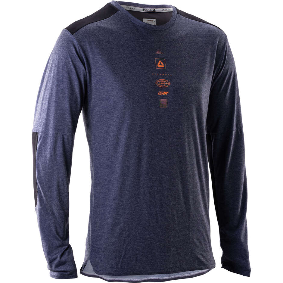 Maglia Mtb Trail 4.0 Long Sleeve Blu taglia S