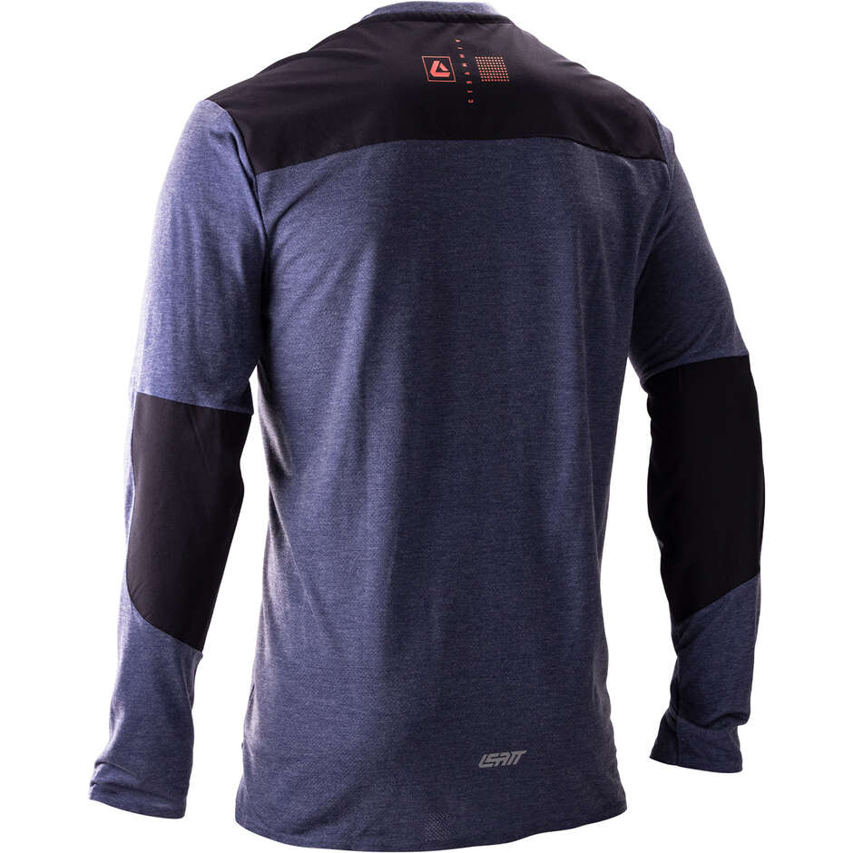 Maglia Leatt Mtb Trail 4.0 Long Sleeve Blu