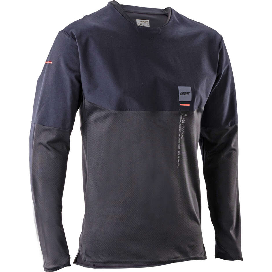 Maglia Leatt Mtb Trail 6.0 Cargo Long Sleeve Nero