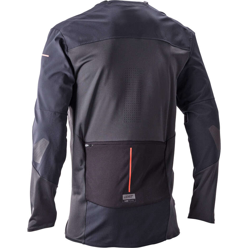 Maglia Leatt Mtb Trail 6.0 Cargo Long Sleeve Nero