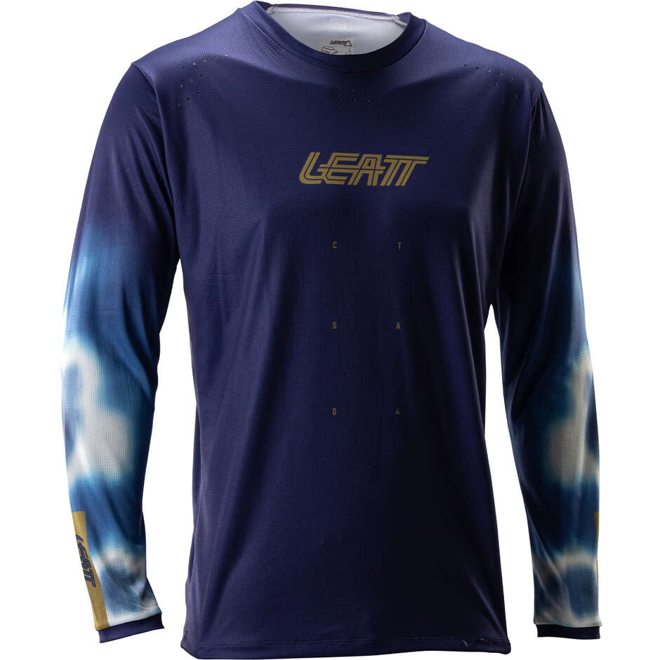 Maglia Tecnica Mtb Gravity 4.0 Manica Lunga Blu taglia M