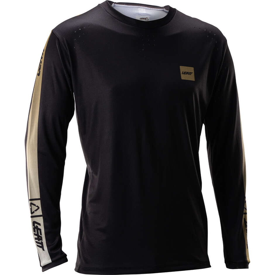 Maglia Tecnica Mtb Gravity 4.0 Manica Lunga Nero / Mar taglia M