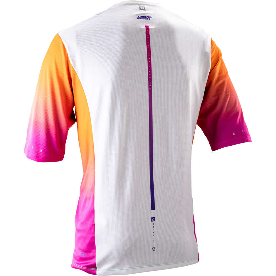 Maglia Leatt Tecnica Mtb Gravity 4.0 - Traspirante per Enduro e Downhill Viola