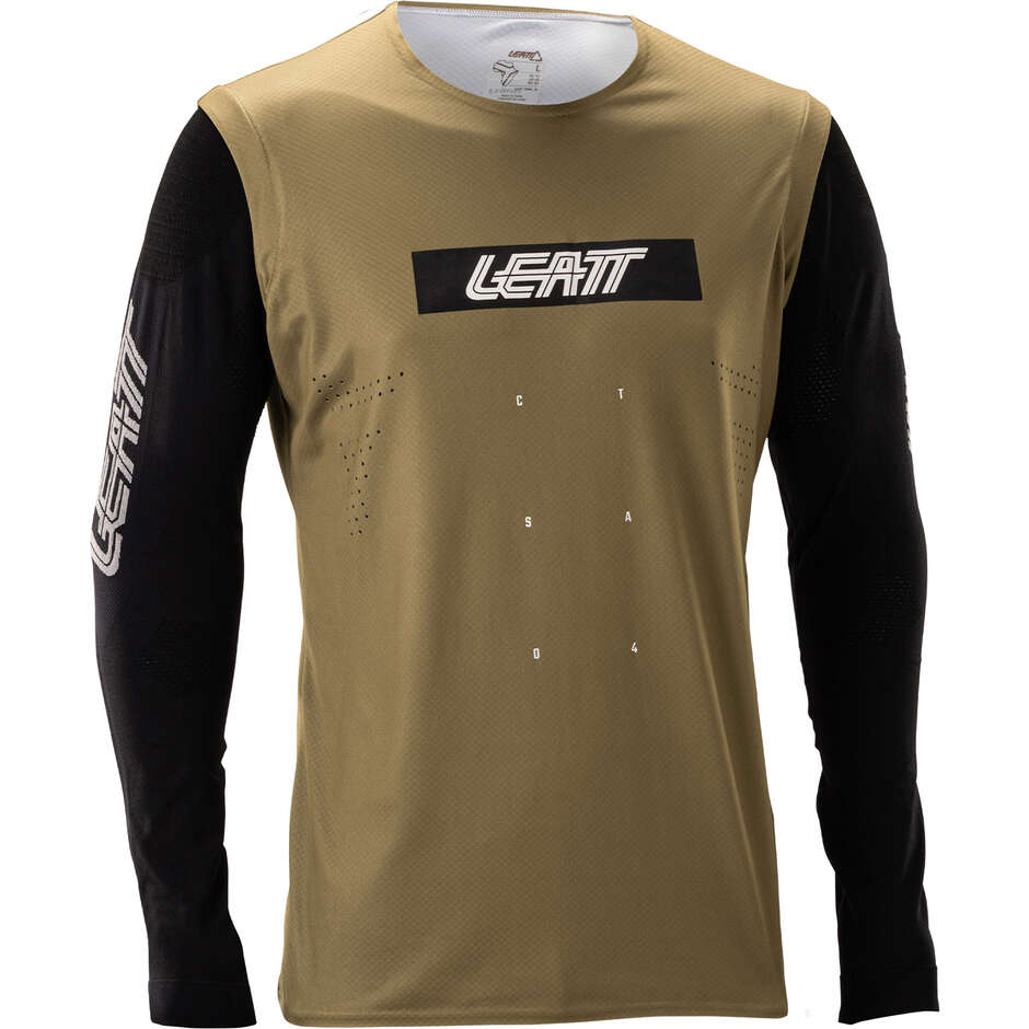 Maglia Tecnica Mtb Manica Lunga Gravity 8.0 Marrone taglia S