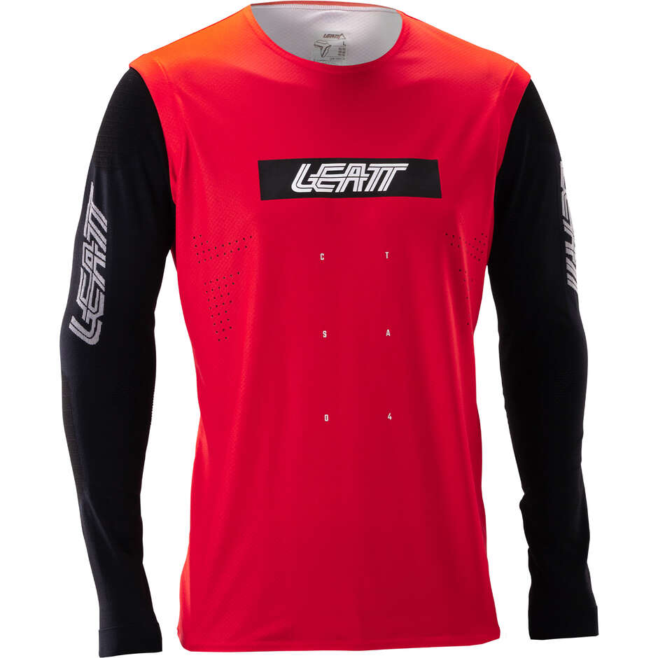 Maglia Tecnica Mtb Manica Lunga Gravity 8.0 Rosso taglia XL