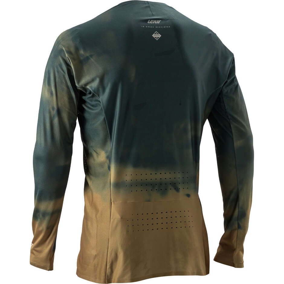 Maglia Leatt Tecnica Mtb Traspirante Gravity 5.0 Verde