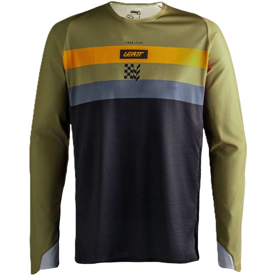 Maglia Moto 4.5 Enduro X-flow Leatt Marrone