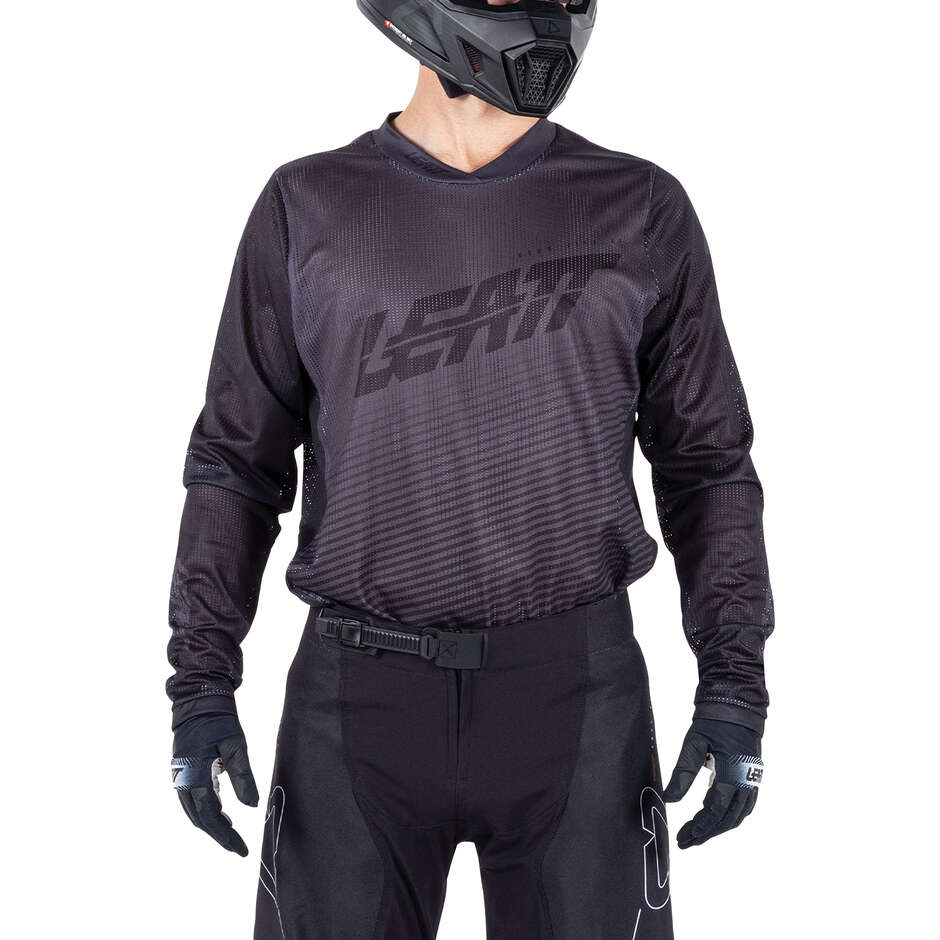 Maglia Moto 4.5 X-flow V26 Leatt Nero