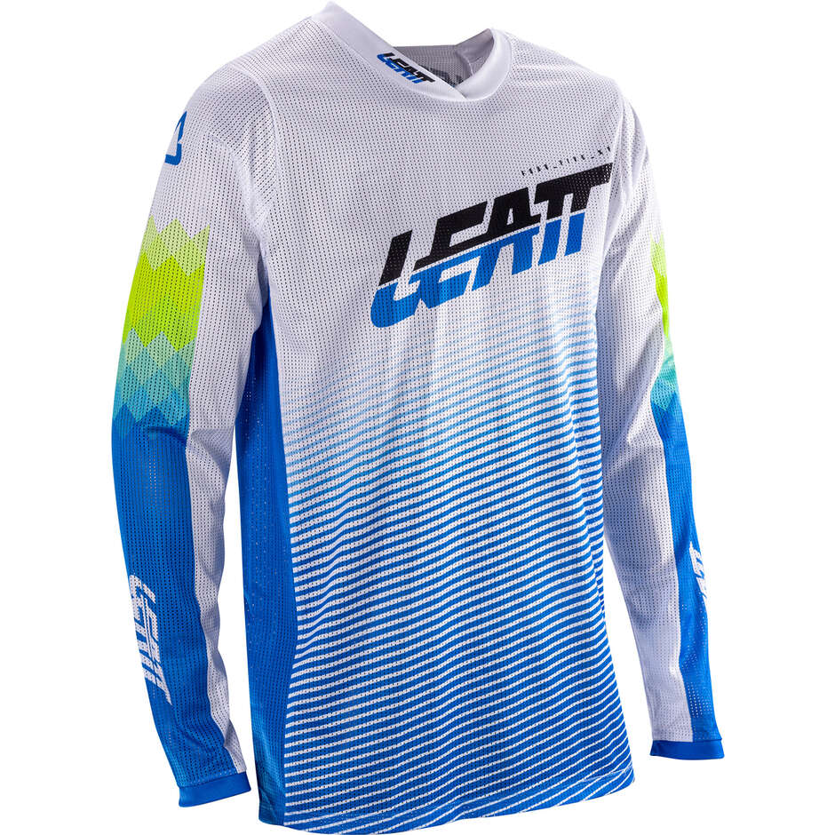 Maglia Moto 4.5 X-flow V26 Leatt Pixel Blue