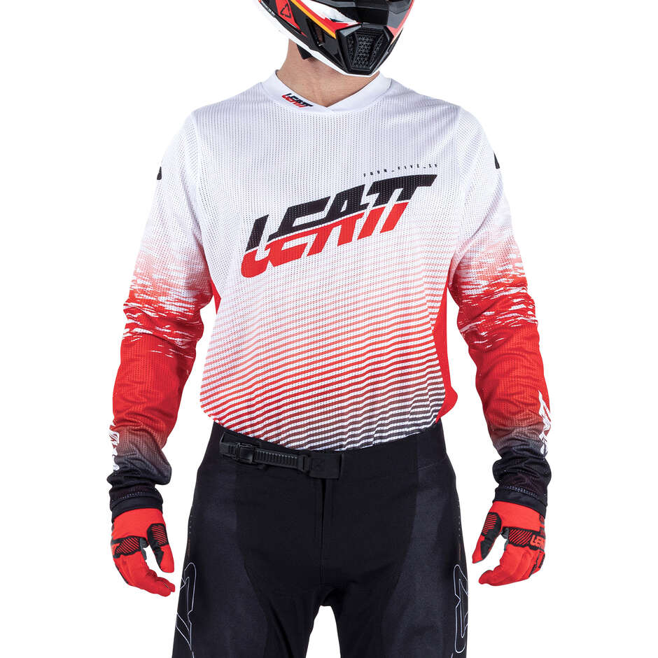 Maglia Moto 4.5 X-flow V26 Leatt Rosso