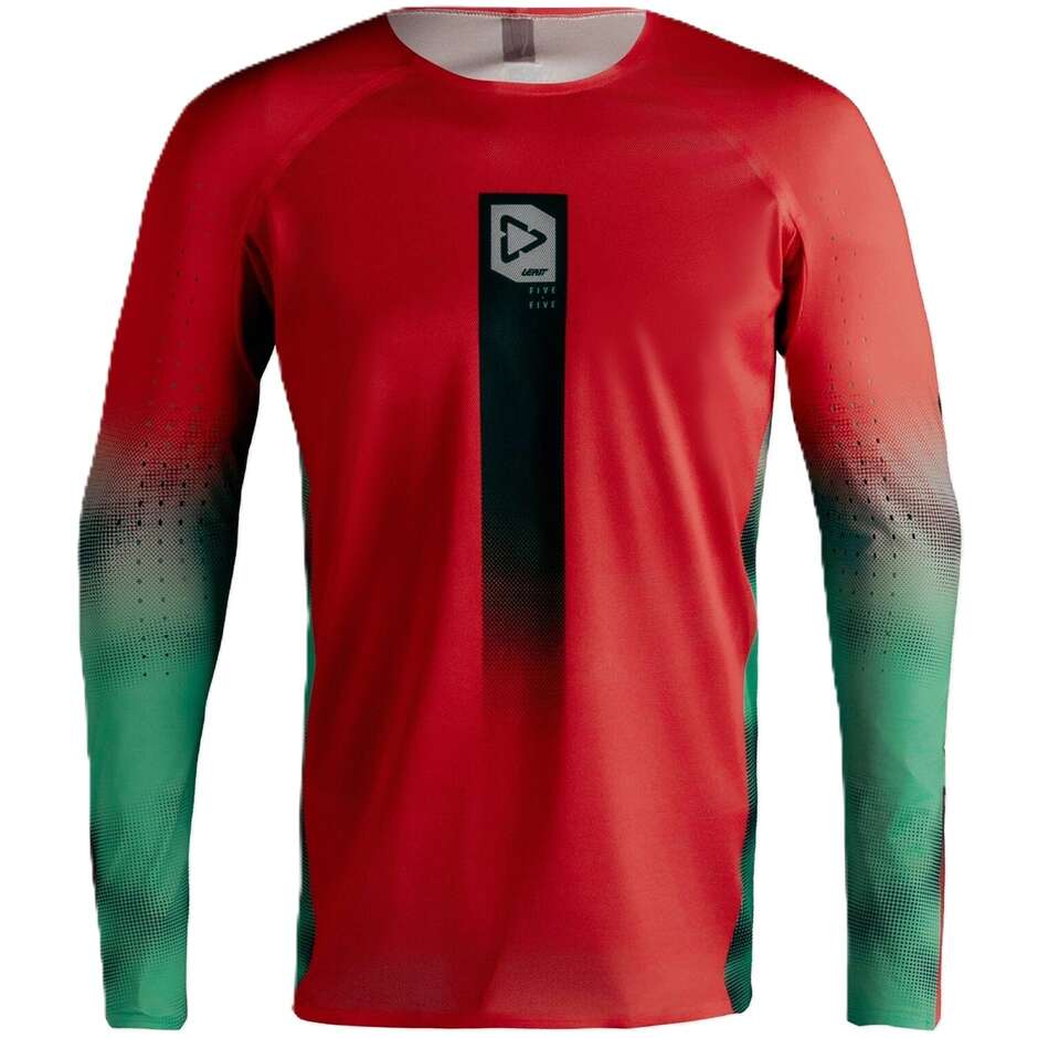 Maglia Moto 5.5 UltraWeld Leatt Rosso