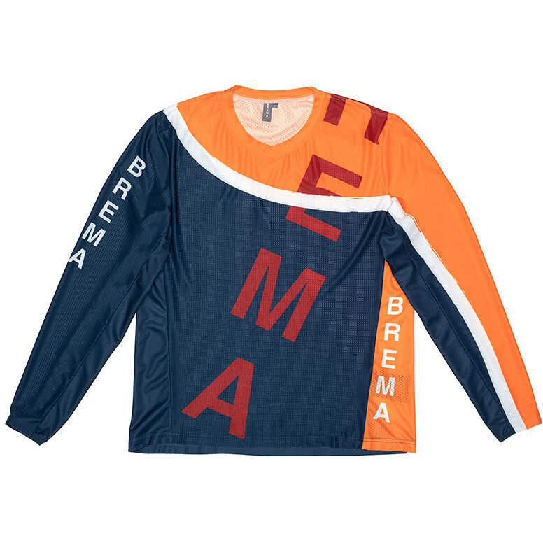 Maglia Moto Valli XR-S Evo Arancio Navy taglia XL