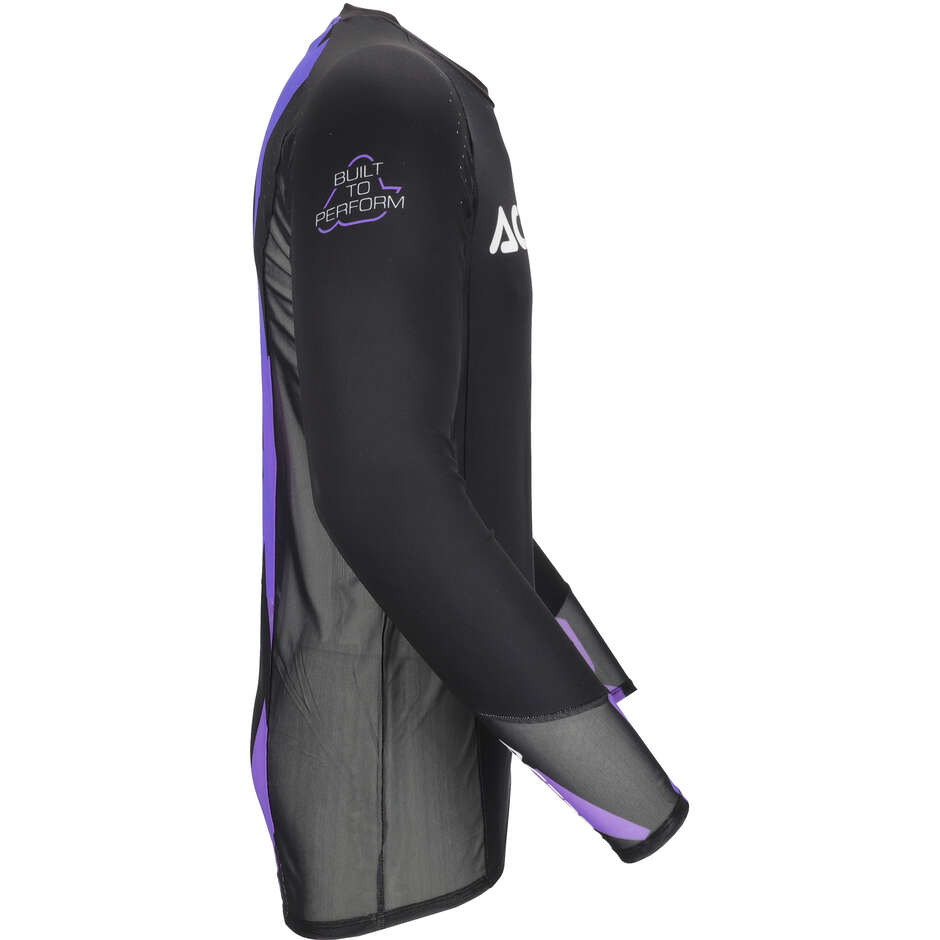 Maglia Moto Cross Acerbis MX TRACK 2.0 Viola Bianco