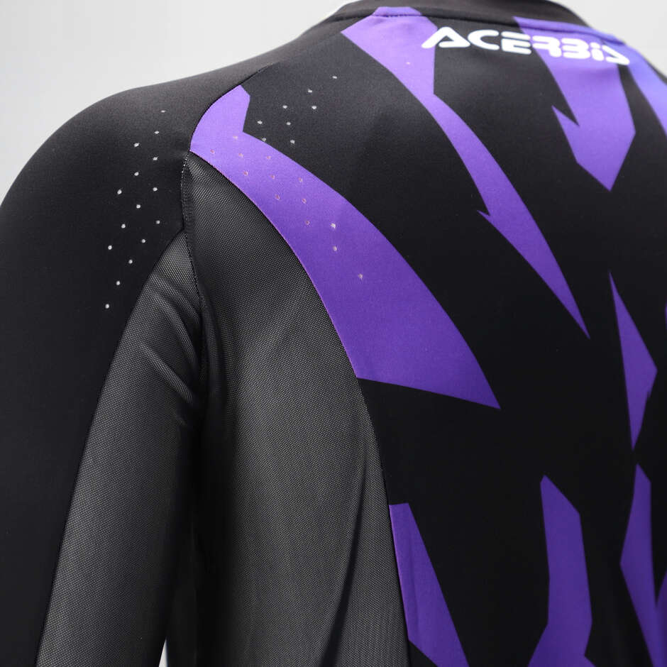 Maglia Moto Cross Acerbis MX TRACK 2.0 Viola Bianco