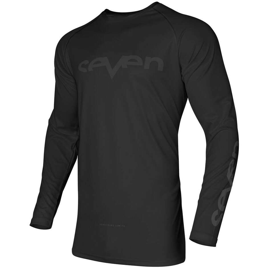 Maglia Moto Cross Bambino SEVEN MX VOX STAPLE Nero