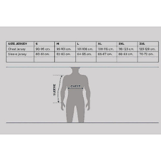 Maglia Moto Cross Enduro Acerbis MX Gear LTD Eclipse Giallo Arancio