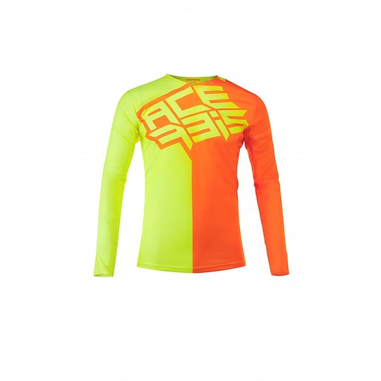 Maglia Moto Cross Enduro Acerbis MX Gear LTD Eclipse Giallo Arancio