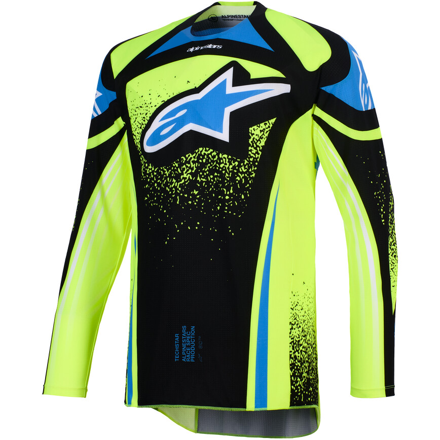 Maglia Moto Cross Enduro TECHSTAR NOMUR Navy Blu taglia M