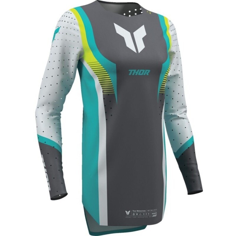 Maglia Moto Cross Enduro Donna Sportmode Velocity Grigi taglia L