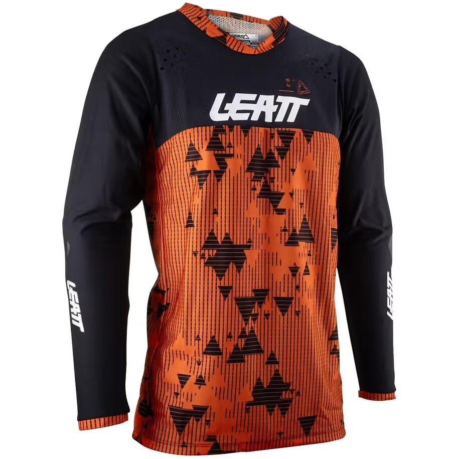 Maglia Moto Cross Enduro Leatt 4.5 Arancio