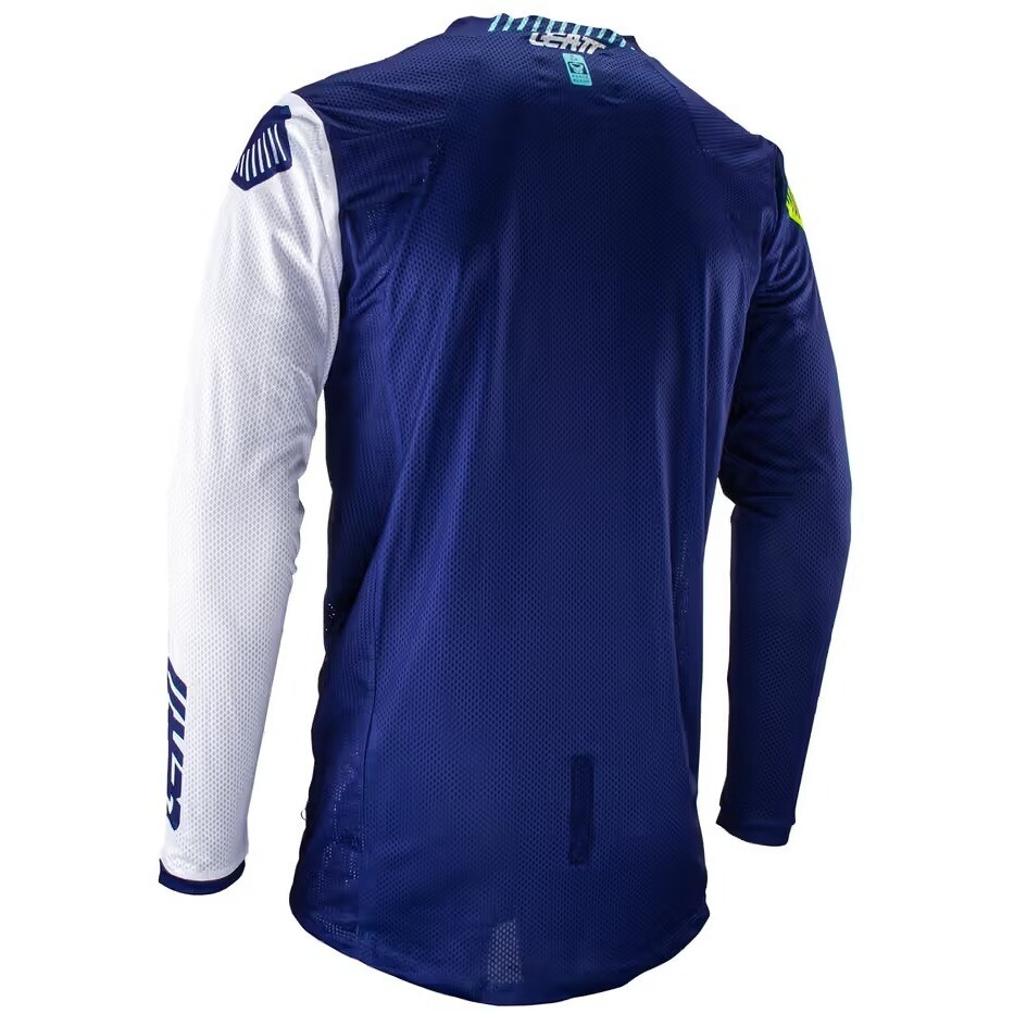 Maglia Moto Cross Enduro Leatt 4.5 LITE Blu