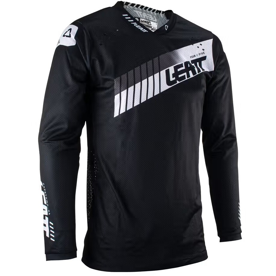 Maglia Moto Cross Enduro Leatt 4.5 LITE Nero
