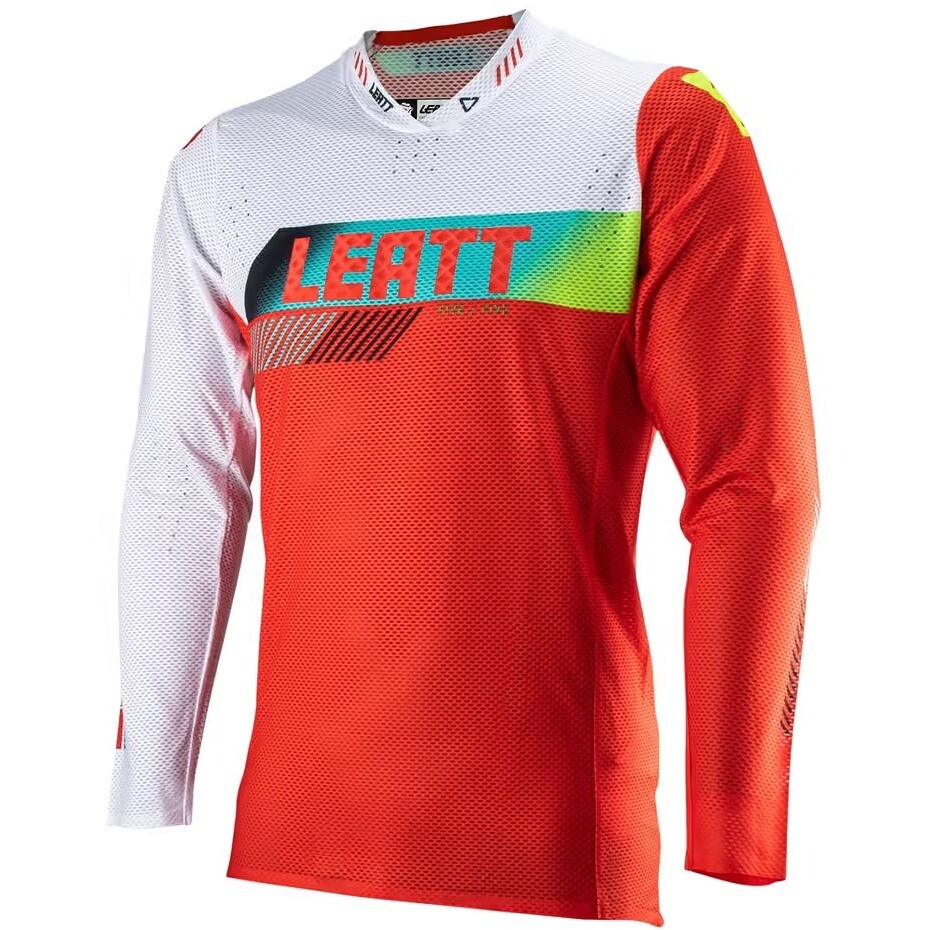 Maglia Moto Cross Enduro Leatt 5.5 ULTRAWELD Rosso
