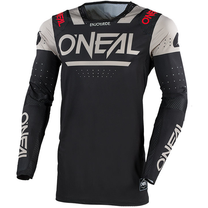 Maglia Moto Cross Enduro PRODIGY FIVE FOUR Nero Grigio taglia 2X