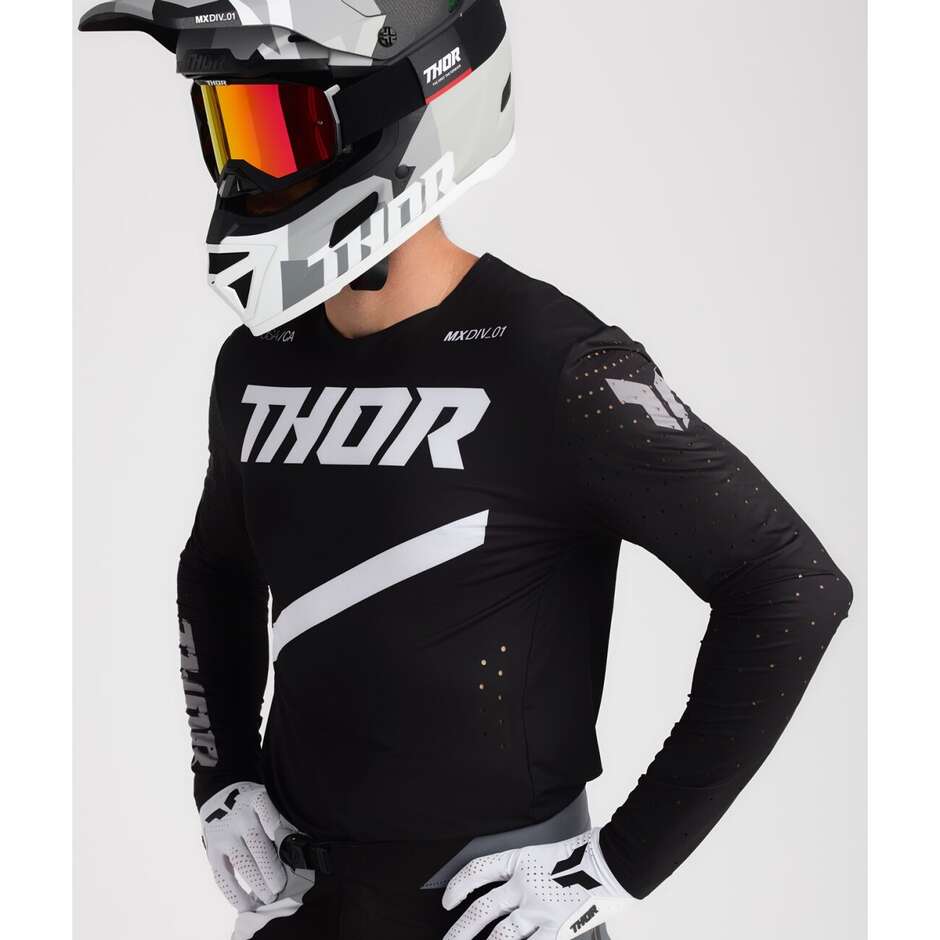 Maglia Moto Cross Enduro Thor SPORTMODE BRAVE Nero