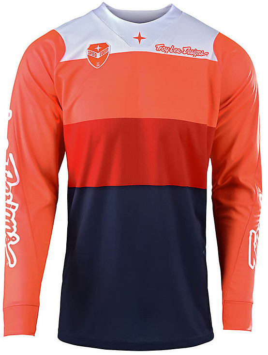 Troy Lee Designs, Maglia Motocross Unisex Adulto, Blu, XX