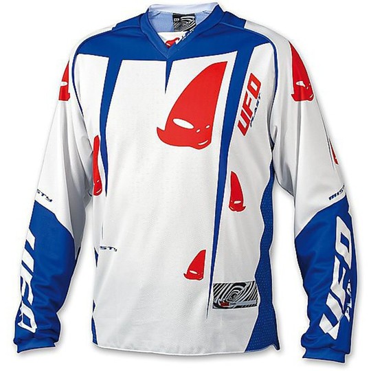 Maglia Moto Cross Enduro Ufo Eclipse Made In Italy Misty Blu