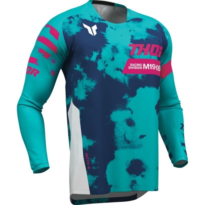 Maglia Moto Cross Enduto Launchmode Bleach Azzurro Blu taglia S