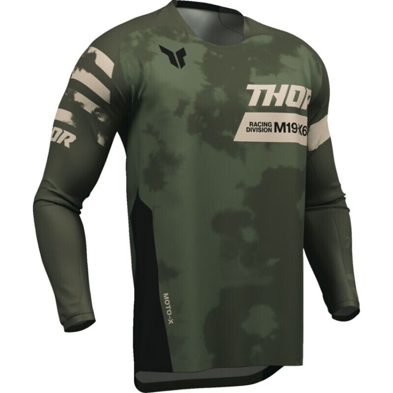 Maglia Moto Cross Enduto Launchmode Bleach Nero Camo taglia L