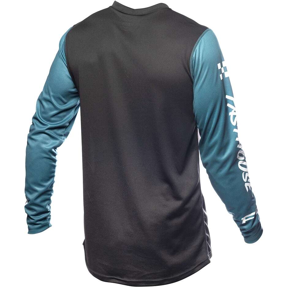 Maglia Moto Cross Fasthouse Carbon Force Teal