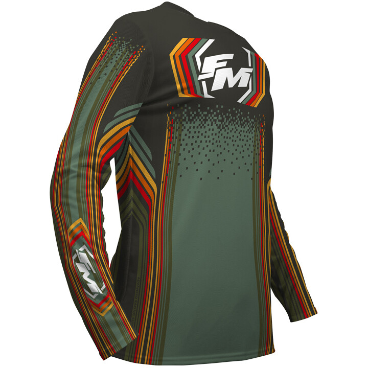 Maglia Moto Cross OCTANE Verde taglia XL