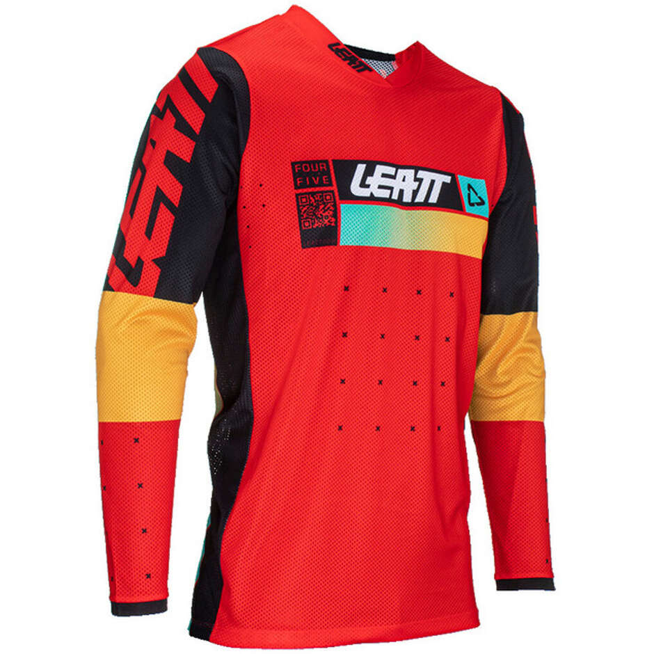 Maglia Moto Cross JERSEY MOTO 4.5 LITE Rosso taglia S