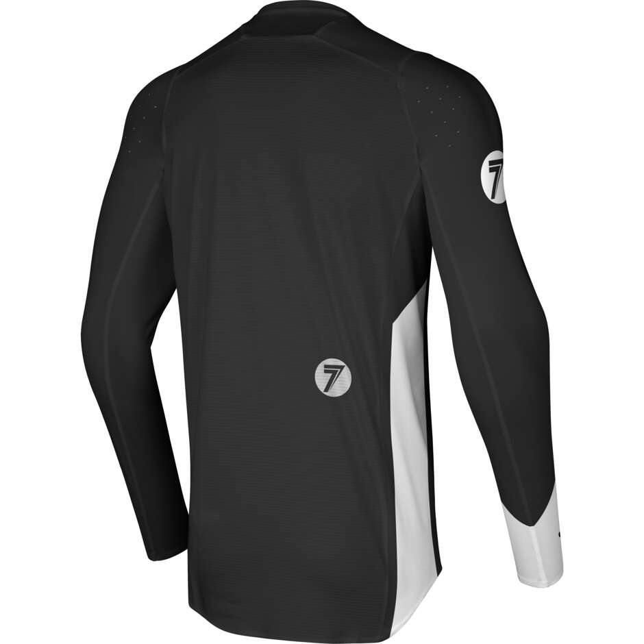 Maglia Moto Cross SEVEN MX 26.1 ZERO Staple Nero