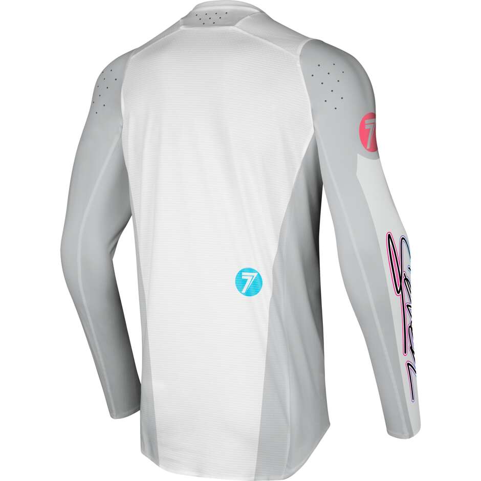 Maglia Moto Cross SEVEN MX 26.1 ZERO Thermal Bianca