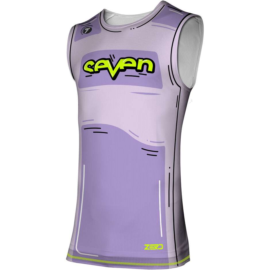 Maglia Moto Cross SEVEN MX ZERO 26.1 Hijack Violetto