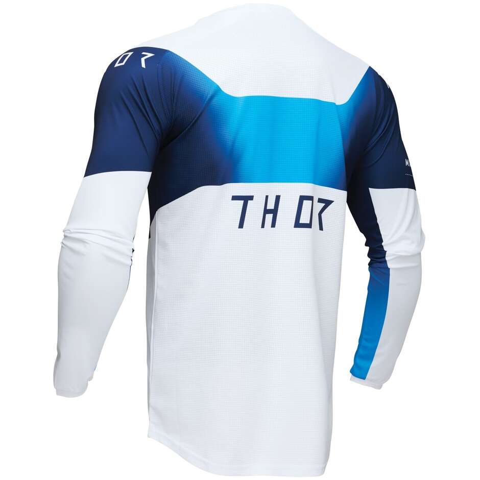 Maglia Moto Cross Thor LAUNCHMODE STORM Bianco