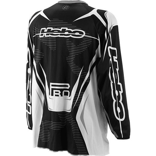 Maglia Moto Trial Hebo Trial Pro Nero