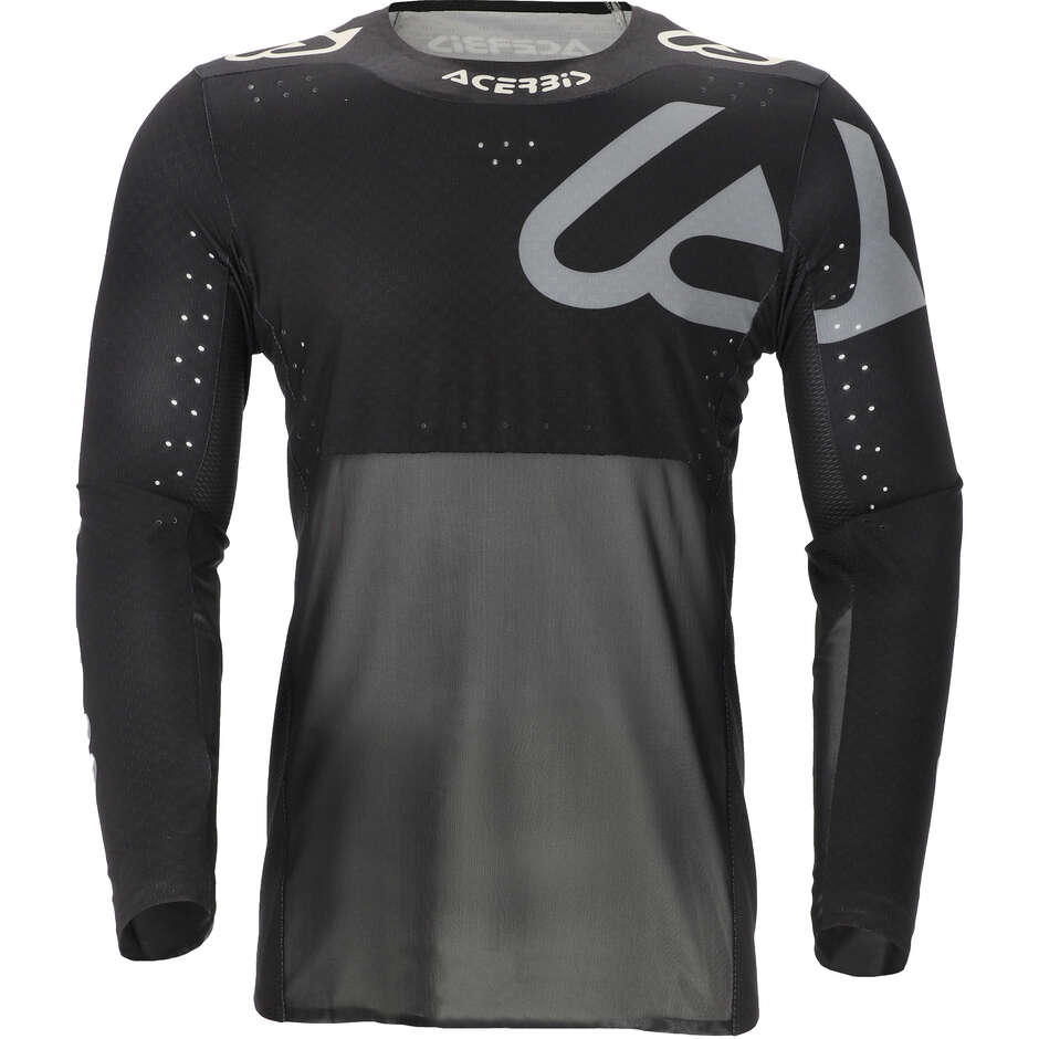 Maglia Motocross Enduro ACERBIS X-FLEX BLIZZARD 2.0 Nero Grigio