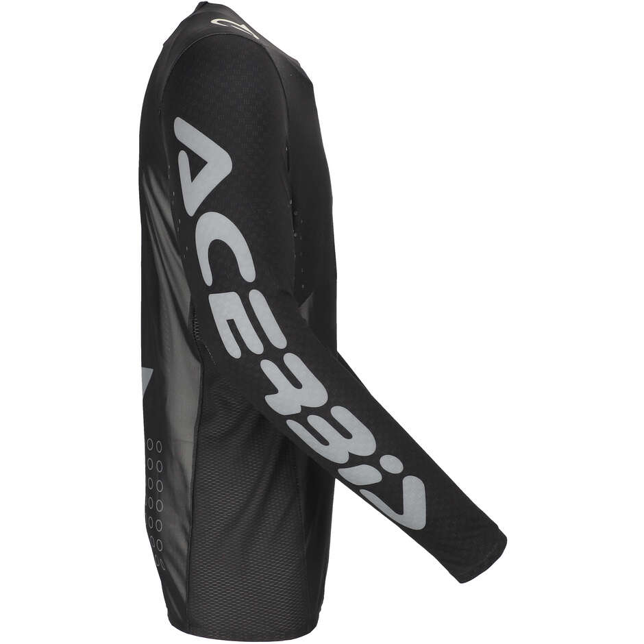 Maglia Motocross Enduro ACERBIS X-FLEX BLIZZARD 2.0 Nero Grigio