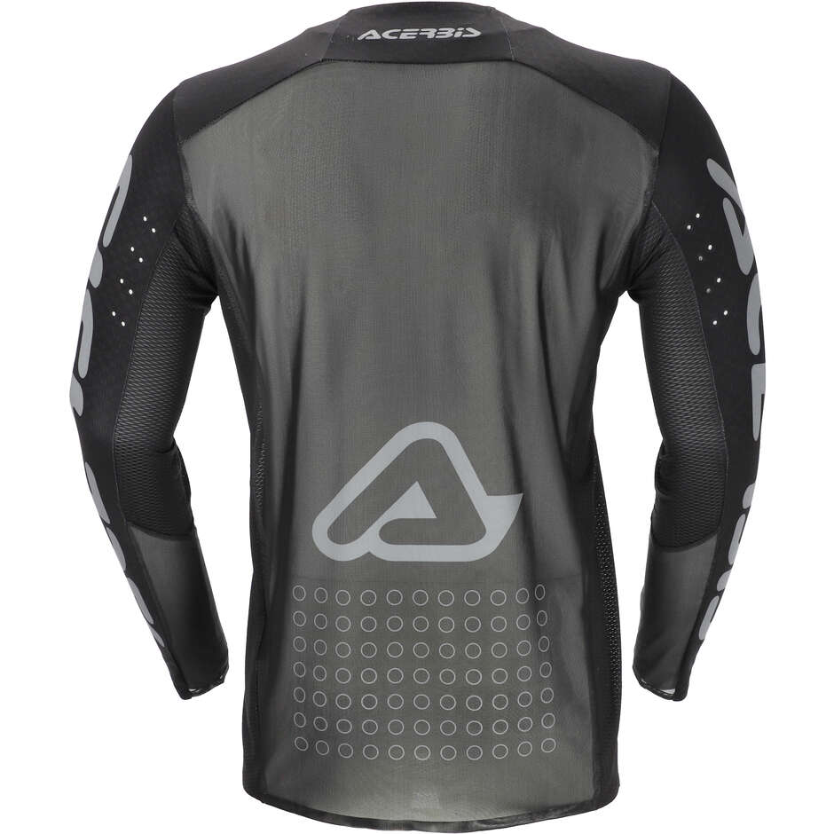 Maglia Motocross Enduro ACERBIS X-FLEX BLIZZARD 2.0 Nero Grigio