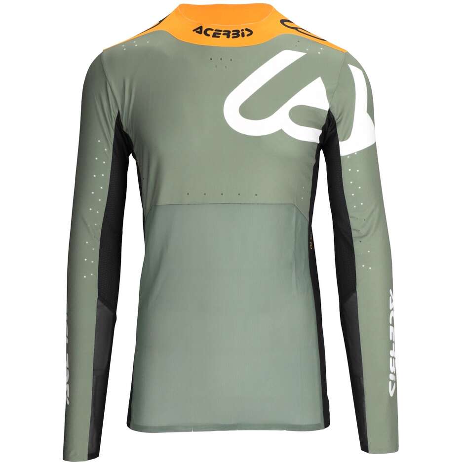 Maglia Motocross Enduro ACERBIS X-FLEX BLIZZARD 2.0 Nero Verde