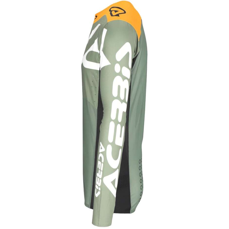 Maglia Motocross Enduro ACERBIS X-FLEX BLIZZARD 2.0 Nero Verde