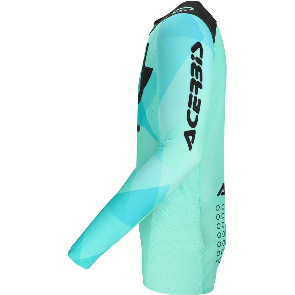 Maglia Motocross Enduro ACERBIS X-FLEX BLIZZARD 2.0 Turquoise
