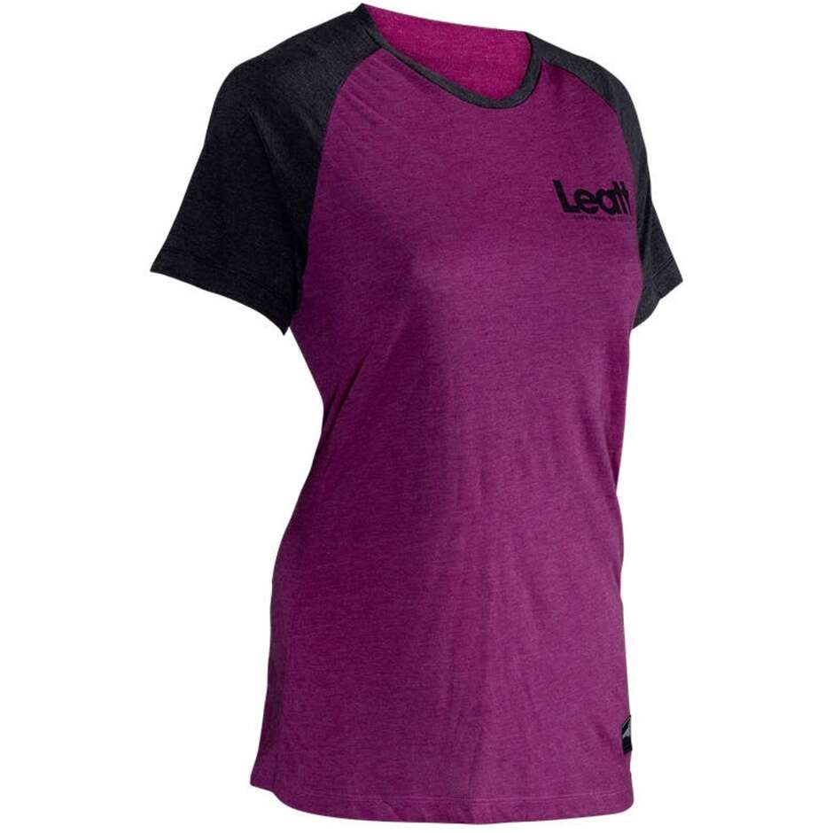 Maglia Mtb Donna Leatt MTB ALLMTN 2.0 WOMEN Viola