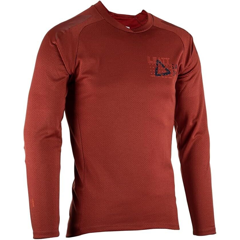 Maglia Mtb Leatt MTB ALLMTN 5.0 Rosso