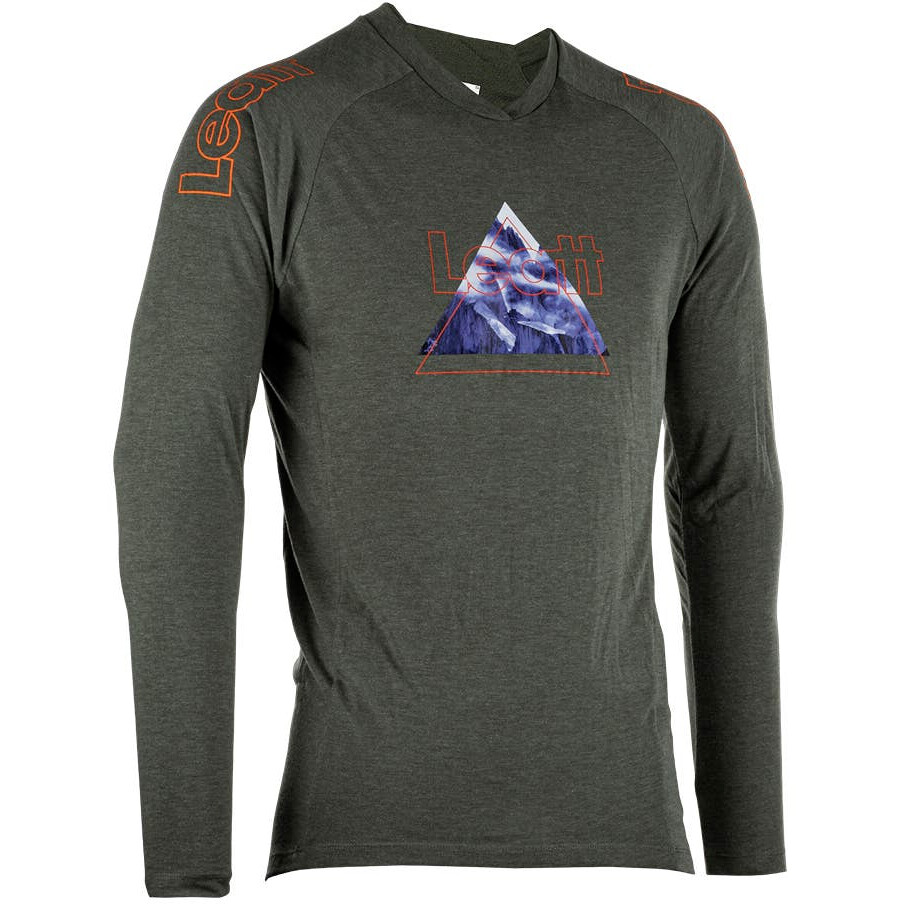 Maglia Mtb Leatt MTB GRAVITY 2.0 Verde